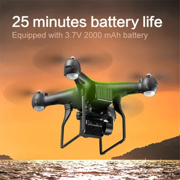 Dolgo Življenjsko dobo Baterije 4 K/480 P/1080p hd Kamera S32T WiFi Quadcopter Zrakoplova LED Luči iz zraka Fotografija Daljinski upravljalnik Brnenje igrača