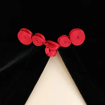 Erotični Kostum G-string Niz Kitajski slog seksi režejo cheongsam Črno Rdeče Čipke Ženske Seksi Odpri Prsni Lep Ženski Cheongsam