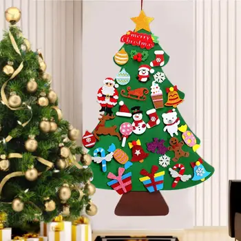 FENGRISE Počutil DIY Božično Drevo Vesel Božič Okraski Za Dom 2020 Božični Okras Božič Navidad Novo Leto, Darila Otroci