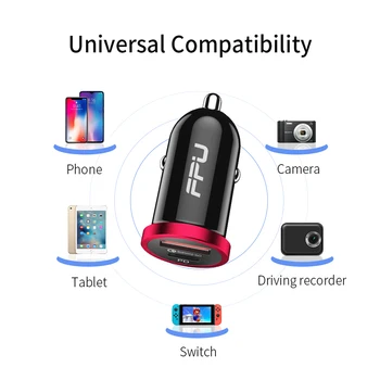 FPU 30W Hitro Polnjenje 4.0 3.0 USB Avto Polnilec Za Xiaomi Mi iPhone 11 Pro Max QC4.0 QC3.0 QC 5A Hitro PD Telefon Adapter za Polnilnik