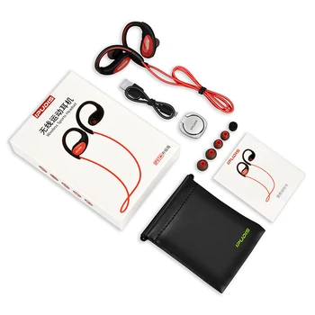 IPUDIS Šport Bluetooth Slušalke IPX7 Nepremočljiva Brezžične Slušalke Hi-fi Stereo Slušalke Neckband Čepkov 120mAh z Mikrofonom