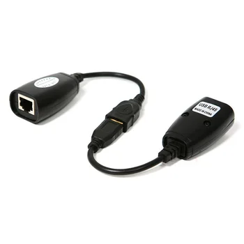 Kaycube Vroče Prodaje USB 2.0 Podaljšek Podaljšek Adapter Do 150ft Uporabo CAT5/CAT5E/6 RJ45 Lan Omrežje Ethernet Vmesnik Kabel