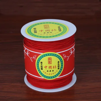 Kitajski Vozel Macrame Niz Žice Kabel Nit za DIY Ogrlico, Zapestnico, Pleteni Niz Diamter 1mm (300Yard) /1,5 mm (150Yard)