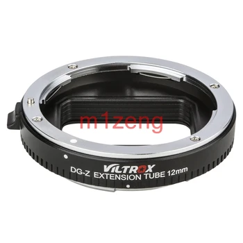 Kovinski auto focus AF makro podaljšek cevi 12 mm+24 mm Zaslonka prilagodite za Nikon z mount z6 z7 z50 mirrorless Fotoaparat