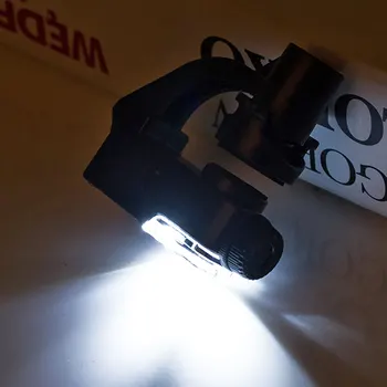 LED Orodja za Povečavo 90X Makro Objektiv Mobilni Telefon Mikroskopom Povečevalno Steklo Z Mikro Kamero, Posnetek Optične povečave za celoten zaslon