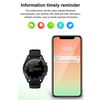 Lemfo G33 Smart Horloge Mannen Bluetooth Klic Hartslagmeter Šport Smartwatch 2020 Voor Android, Ios Telefoon 10 Dagen Pripravljenosti