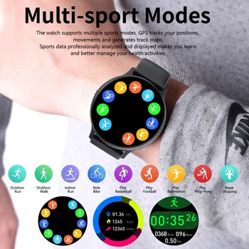 LIGE Moda Digitalni Watch Ženske Bluetooth Klic Watch Srčnega utripa Glasbe Shranjevanje Multi-Sport Mode Nepremočljiva Ženske gledajo