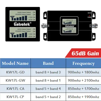 Lintratek Avto 2G GSM 900 4g 1800mhz 3G 2100MHz 850 1900 Mobilni Telefon Signal Booster Ojačevalnik Signala mobilni telefon Repetitorja s4