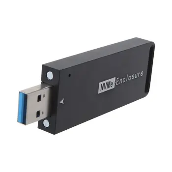 M2 SSD Primeru NVMe NGFF M. 2 SSD Ohišje USB3.1 Tip-C Gen2 za V-tel 2230 2242