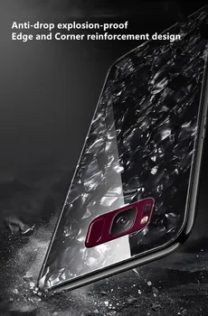Mable Magnetni Obroč Imetnik Ohišje Za Samsung Galaxy S8 Plus S8+ S9 Opomba 8 9 10 S10 S11 Lite Plus Kritje Kaljeno Steklo Coque primeru