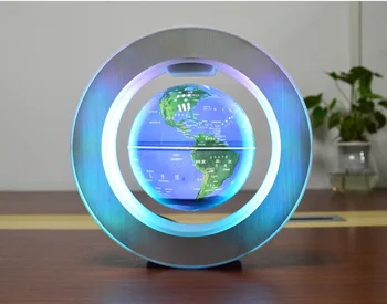 Magnetnega lebdenja svetu 6 inch sijaj svetu vrtenje nočna začasno dekoracijo tovarne neposredno ceni