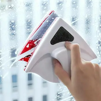 Magnetni Okno Čistilo Ščetka Dvakrat Strani Za Pranje Oken Čiščenje, Pranje Magnet Glass Cleaner Windows Gospodinjski Wip H8N8