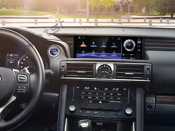 Magnetofon in Avto Multimedijski Predvajalnik, Stereo GPS DVD Radio NAVI Navigacijska tipka NAVI Android 10 Zaslonu za Lexus JE IS250 2013-2017