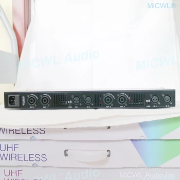 MiCWL Avdio 5200W Digitalni Ojačevalnik 4 Kanal Karaoke Fazi Avdio Mikrofonov, Zvočnikov AMP 4 x 650W Ojačevalnik 6400 Watt
