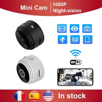 Mini Fotoaparat 1080P Night Vision Senzor Kamere Gibanja DVR Mikro Kamero Šport DV Video majhne IP Kamero Oddaljeni Zaslon Pametnega Doma