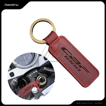 Motorno kolo Cowhide Keychain obesek za ključe, torbico za Honda CBF1000 CBF 1000