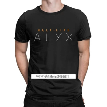 Moška Polovica Življenja Alyx Logotip T Srajce in Video Igre, Bombaž Novost Camisas Tshirts Grafični Vrhovi T Shirt Harajuku
