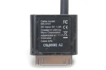 Myvu Universal Edition (MA-0101) Dock Adapter Kabel Koncu Moški za Kabel 3,5 mm vhod Aux 3.5 Za IPOD/IPHONE/IPAD