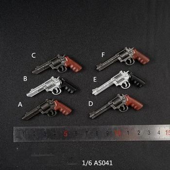 Na Zalogi 1/6 AS041 6 Stilov, M&P Revolver Orožje Model za 12 Inch Vojak Dejanje Slika
