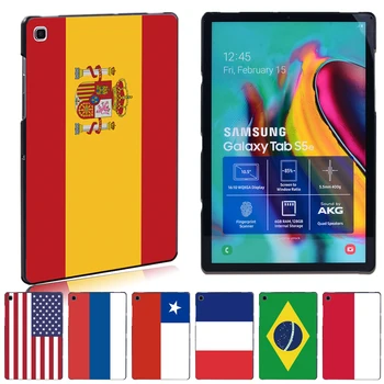 Nacionalno Zastavo Tablični Primeru za Samsung Galaxy Tab A6(T280/285/580/585)/A(T550/555/551/510/515/590)/E(T560/561)/S5e(T720/725)