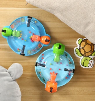 Nove Igre Lačni Tortoise Chomping Hippo Pogoltniti Noge Tekmo Mini Namizni Igri,Družino Interaktivne Igrače Otroške Igrače