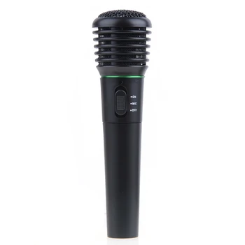 Novo 2 in1 Brezžične Žični Mikrofon Karaoke Glasbe Mic Ojačevalnik Ročni Sprejemnik Sistem Undirectional Za Srečanja, Predavanja