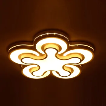 Novo Akril Sodobni led stropne luči za dnevno sobo, spalnica Plafon led domačo Razsvetljavo stropne svetilke domačo razsvetljavo svetlobe napeljave