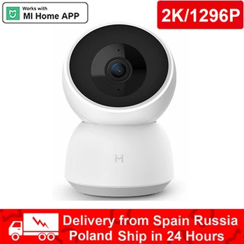 Novo Mijia 2K Pametne Kamere 1296P 360 Kota HD Cam WIFI Ir Nočno gledanje spletne Kamere Video kamere Baby Security Monitor
