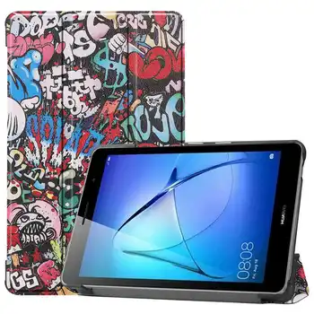 Ohišje Za Huawei MatePad T8 Kritje Kobe2 L03 KOB2 L09 Funda Tablet Slim Magnetni Zložljivo Stojalo Lupini Capa Coque + Film