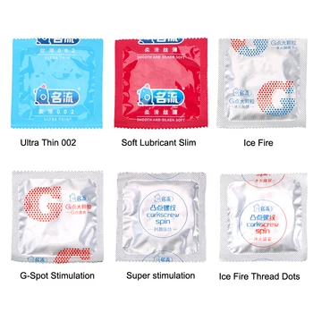 OLO Naravnega Lateksa, Ultra-Tanek Sukanec Delcev Kondomi 24 Kosov/Škatlo Nemoteno Segrevanje Ledu Ogenj Dotik Visoke Kakovosti Kondomov