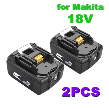 Original 18V18Ah Baterije 18000mah Li-Ion Baterije Zamenjava Baterije za MAKITA BL1880 BL1860 BL1830battery+4A Polnilnik