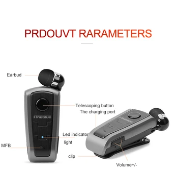 Original Fineblue F910 Brezžična Tehnologija Bluetooth V4.0 Slušalke Za V Uho Opozarjanje Z Vibriranjem Obrabe Posnetek Proste Roke, Slušalke Za Pametne Telefone F920