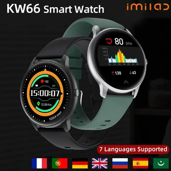 Pametno Gledati KW66 Watch Moških Bluetooth 5.0 SmartWatch Original Srčni utrip, Šport, Fitnes Tracker IP68 Pametne Ure za Ženske