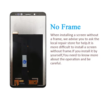 PINZHENG AAAA LCD Za Xiaomi Redmi Opomba 5 Pro Zaslon Računalnike Skupščine Zamenjava Za Redmi Opomba 5 Pro, Z Okvirjem
