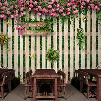 Po meri Moralno Ozadje Sredozemlju Lesa Rose Rose Ozadje Bar Cafe Dnevna Soba Ozadju 3D Zidana Ozadje Doma Dekoracijo