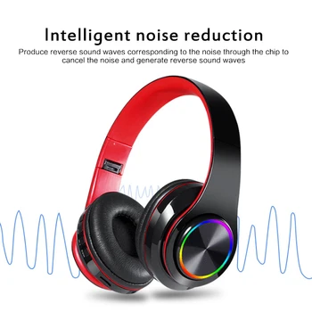 Prenosne Brezžične Slušalke Bluetooth Stereo Zložljive Glasbo, Slušalke Podpirajo SD Kartice Globok Bas Nastavljiv Slušalke Z Mikrofonom
