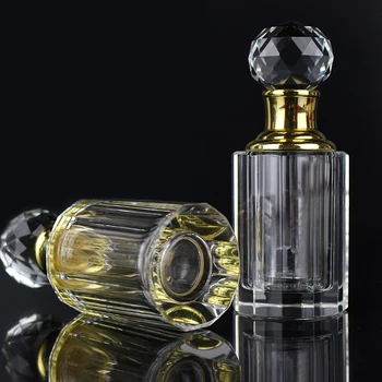 Prenosni 1 ML Crystal Eterično Olje, Steklenica za Vžigalnike Jasno, Steklene Stekleničke Parfuma Za lady Poroka Doma Dekor Božična Darila