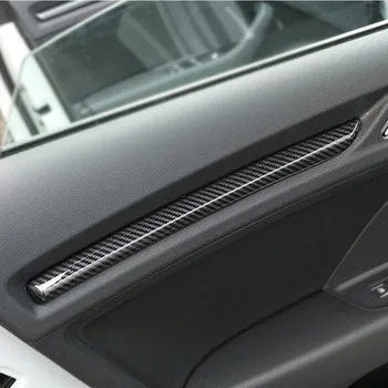 Primerna za-2018 Audi A3 S3 8VABS ogljikovih vlaken slog, armaturni plošči, sredinski konzoli, trim trakovi vrata okrasni pokrov
