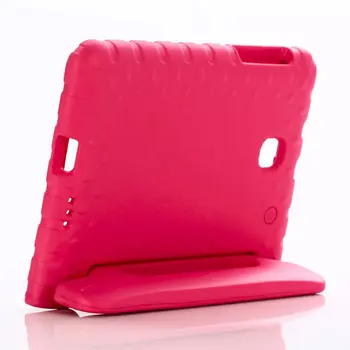 Shockproof EVA Stojalo Držalo Tablet Pokrovček za Samsung Galaxy Tab A 8.0 2018 T387 SM-T387W SM-T387V Primeru s Strani Imetnika Fundas