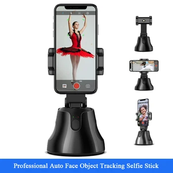Smart Streljanje Selfie Palico 360° Vrtljivost Auto Face Za Sledenje, Objekt Sledenja Gimbal Monopod Za Pametni Telefon Youtube Fotoaparat Vlog