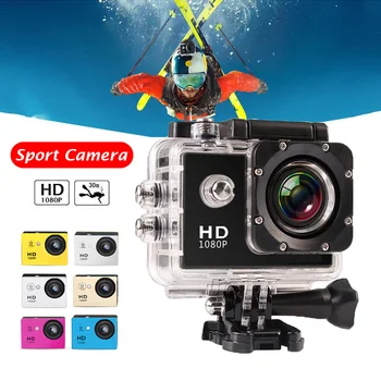 Sport Akcijska Kamera HD 1080P Mini Podvodne Kamere na Prostem DVR Deportiva Camara Acuatica Mikro Nadzor Video Photo Cam