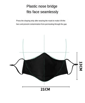 Stroj Obraz Dihalno Masko Kolesarjenje Proti Prahu Okoljske Usta Masko Respirator Modni Črno Masko Mens Masko za Sonce