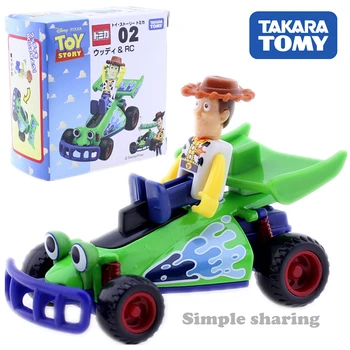 Takara Tomy Tomica Vožnja Na Igrača Zgodba 4 Woody Rekreacijska Vozila Model