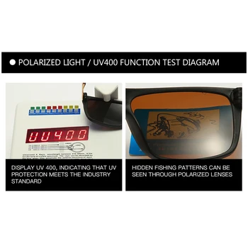 Tr90 sončna Očala Polaroid Kvadratnih Prilagodljiva Vožnje Gume Kvadratnih sončna Očala Znanih Blagovnih znamk Moške Polarizirana Sunglases za Ženske, Moške