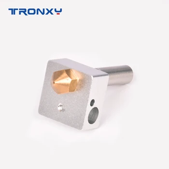 Tronxy 3D tiskalnik Aluminija Ogrevano Blok M6 Grlo 0,4 mm Šoba Vroče Koncu za 1.75 mm Žarilno 3D Tiskalnikov Deli in Pribor