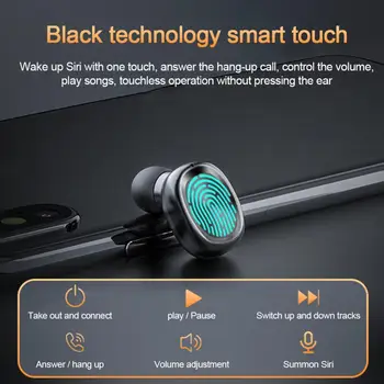TWS B9 Mini Brezžična Bluetooth Slušalke Touch Kontrole Šport čepkov Poslovnih Slušalke Slušalke Za Glasbo Xiaomi Huawei Iphone