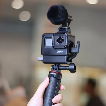 Ulanzi Intervju Mikrofon Vlog Mini Mic Glasovno Snemanje Studio Mic za iPhone, Telefon Android DSLR GoPro 8/7/6/5/4 Insta360