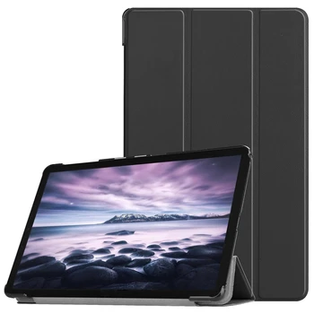 Ultra Slim Knjiga Pokrovček za Samsung Galaxy Tab A2 10.5 palčni 2018 T590 T595 T597 Tablet PU Primeru, da Samodejno Zbudi Spanje + Pisalo
