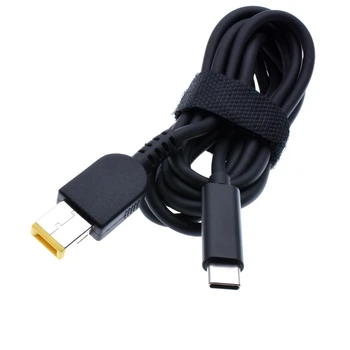 USB-C Tip-C Slim Nasvet Napajalni Kabel deluje s Lenovo 65W Slim nasvet prenosniki