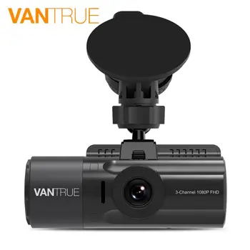 Vantrue N4 Dash Cam 3-Kanalni Spredaj 1440P+Notranje zadeve 1080P+Zadaj 1080P Avto DVR Kamera Video Snemalnik